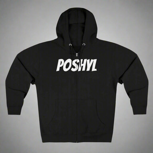 Pripper Zip Hoodie - Black