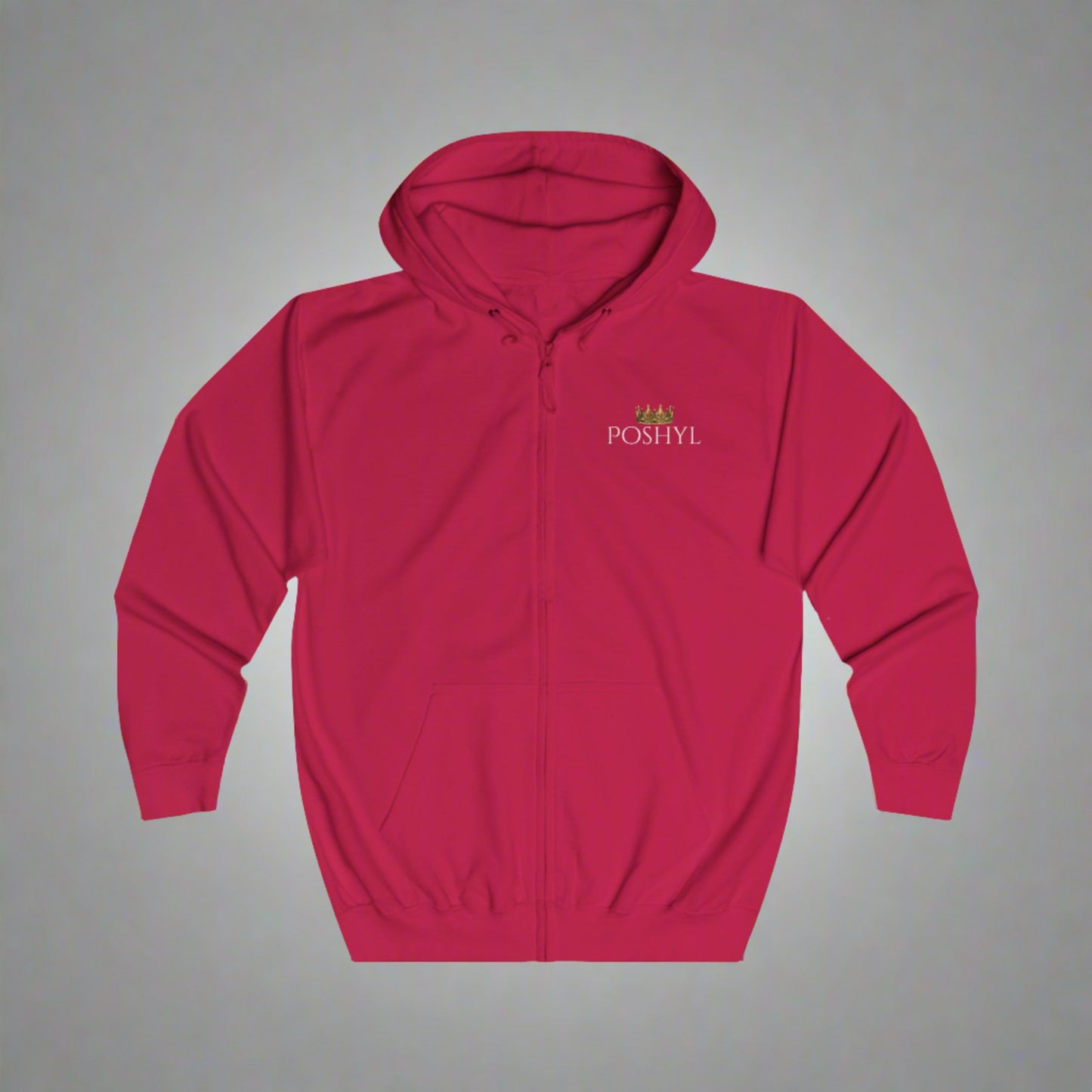 Unisent Zip Hoodie - Red