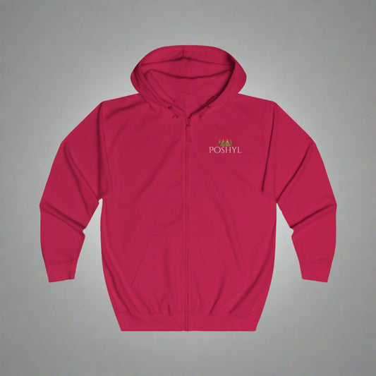 Unisent Zip Hoodie - Red