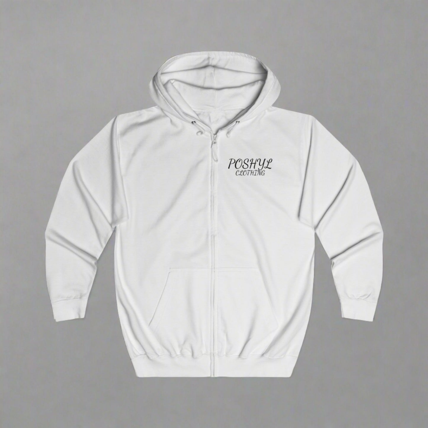 Teinfine Zip Hoodie - White