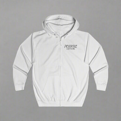 Teinfine Zip Hoodie - White