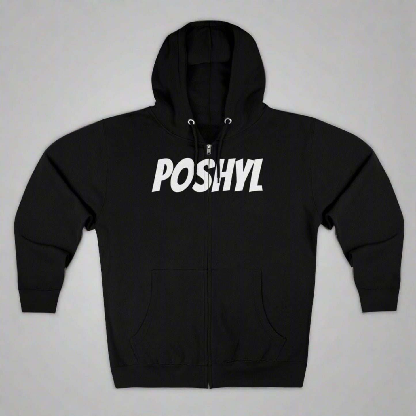 Pripper Zip Hoodie - Black