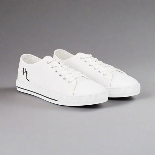 Urban Elegance Canvas Sneakers - White