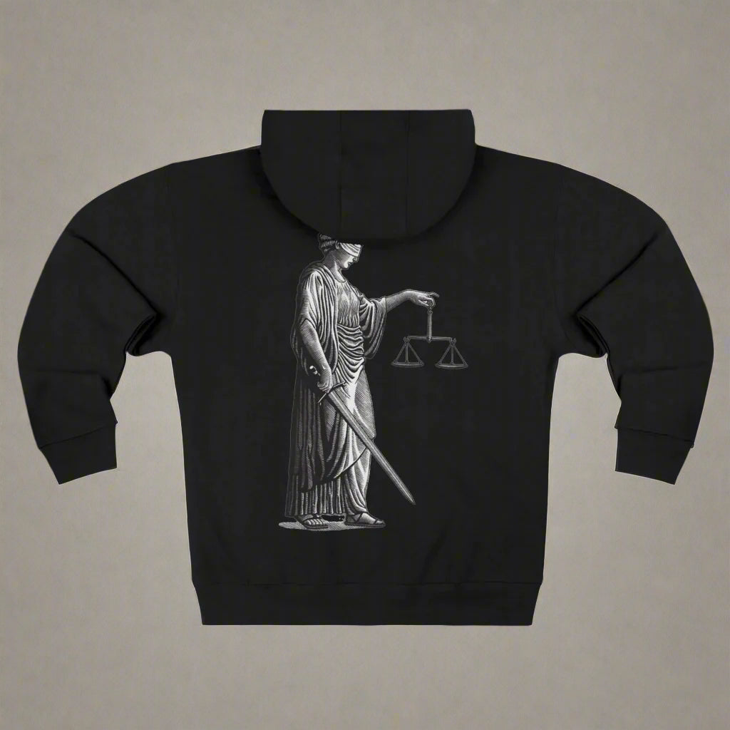 Pripper Zip Hoodie - Black