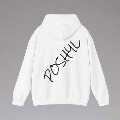 Noir Script Hoodie