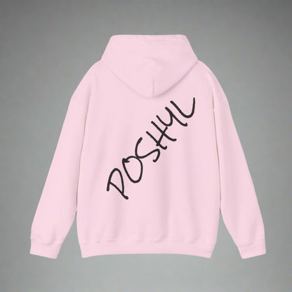 Noir Script Hoodie